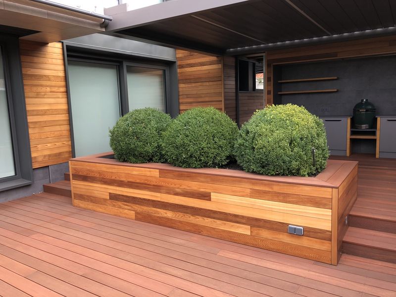 Terrassenboden aus Holz